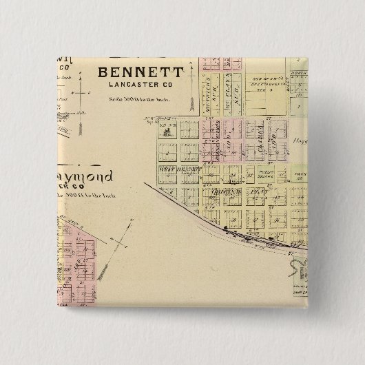 Bennett, Nebraska Button (Vorderseite)