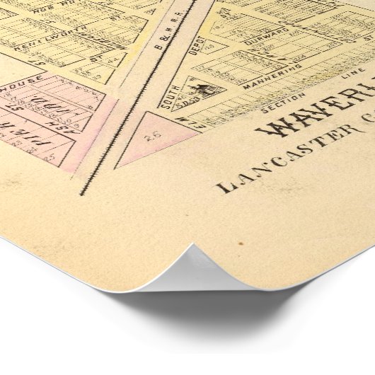 Bennett, Nebraska Poster (Ecke)