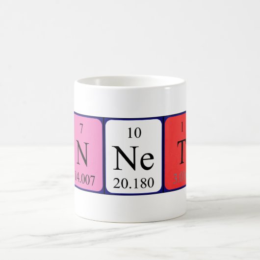 Bennett Periodenname Tasse (Mittel)