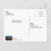 Bennett Spring Bridge Twilight Danke Postcard Postkarte (Rückseite)