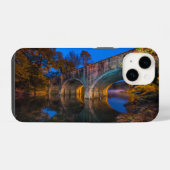 Bennett Spring Bridge Twilight iPhone Hülle (Rückseite (Horizontal))