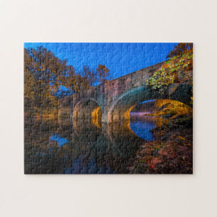 Bennett Spring Bridge Twilight Puzzle