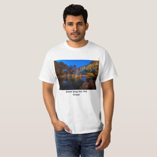 Bennett Spring Bridge Twilight T - Shirt (Vorne ganz)