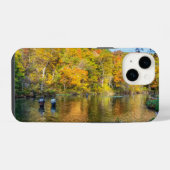 Bennett Spring Herbstfischen iPhone Hülle (Rückseite (Horizontal))