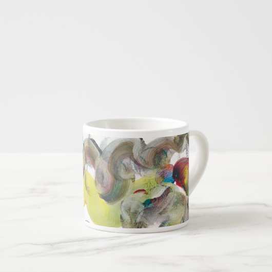 Bennett-Wirbel Espressotasse (Vorderseite Rechts)