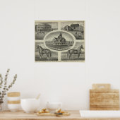 Bennettand Son, Topeka Poster (Küche)