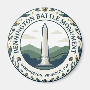 Bennington Battle Monument USA Magnet