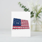 Bennington Flag Postkarte (Stehend Vorderseite)