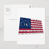 Bennington Flag Postkarte (Vorne/Hinten)