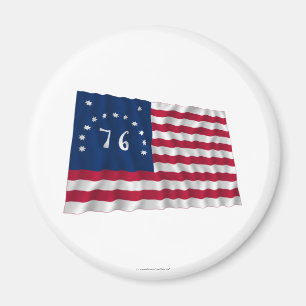 Bennington-Flagge Magnet