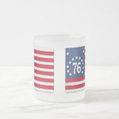 Bennington-Flaggen-Tasse Mattglastasse (Mittel)