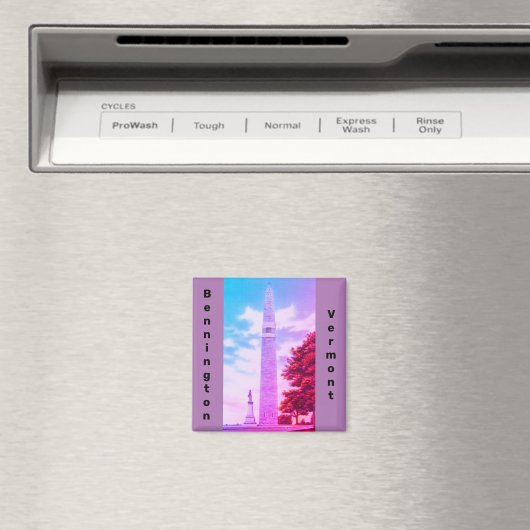 Bennington Monument, Old Bennington, Vermont Magnet (In Situ (Geschirrspüler))