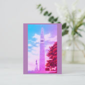 Bennington Monument, Old Bennington, Vermont Postkarte (Stehend Vorderseite)