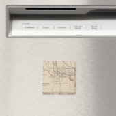 Bennington und Battleboro-Plan Magnet (In Situ (Geschirrspüler))