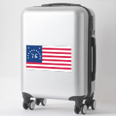 Benningtons Banner: Die 76 amerikanische Schlachtf Aufkleber (Koffer)