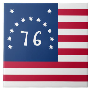 Benningtons Banner: Die 76 amerikanische Schlachtf Fliese