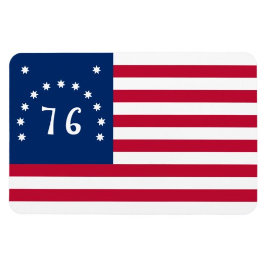 Benningtons Banner: Die 76 amerikanische Schlachtf Magnet (Horizontal)