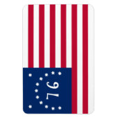 Benningtons Banner: Die 76 amerikanische Schlachtf Magnet (Vertikal)