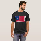 Benningtons Banner: Die 76 amerikanische Schlachtf T-Shirt (Vorne ganz)