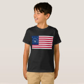 Benningtons Banner: Die 76 amerikanische Schlachtf T-Shirt (Vorne ganz)