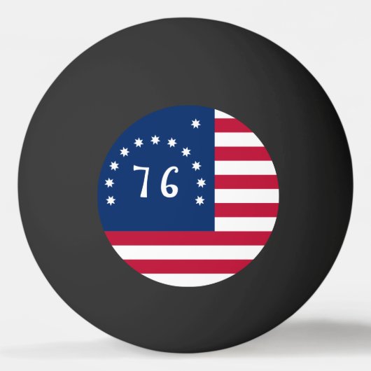 Benningtons Banner: Die 76 amerikanische Schlachtf Tischtennisball (Vorderseite)
