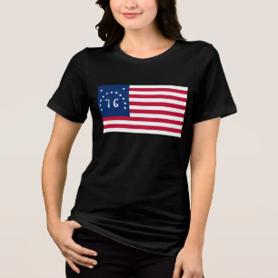 Benningtons Banner: Die 76 amerikanische Schlachtf Tri-Blend Shirt