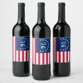 Benningtons Banner: Die 76 amerikanische Schlachtf Weinetikett (Flaschen)