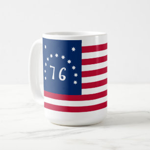 Benningtons Banner: Die 76er amerikanische Schlach Kaffeetasse