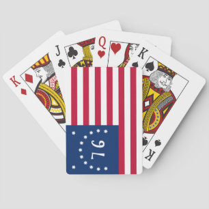 Benningtons Banner: Die 76er amerikanische Schlach Spielkarten