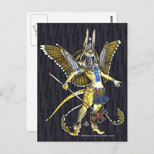 Bennu-Nahroe Postcard Postkarte (Vorne/Hinten)