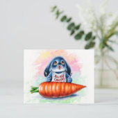 Benny Blue - Alles, was Sie auf Postkarte essen kö (Stehend Vorderseite)