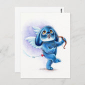 Benny Blue - Amor Postkarte (Vorne/Hinten)