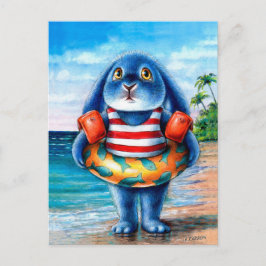 Benny Blue - Beach Postcard Postkarte