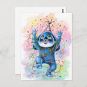 Benny Blue - Celebration Postcard Postkarte (Vorne/Hinten)