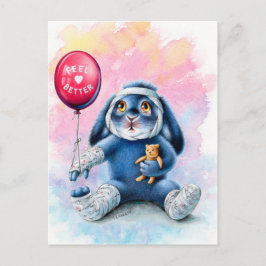 Benny Blue - Feel Better Postcard Postkarte