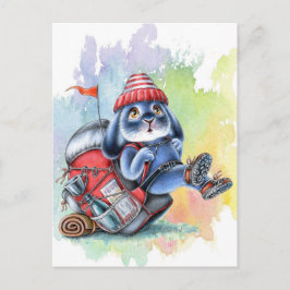 Benny Blue - Rucksack Wanderkarte Postkarte