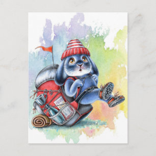 Benny Blue - Rucksack Wanderkarte Postkarte