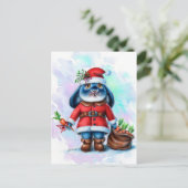 Benny Blue - Santa Postcard Postkarte (Stehend Vorderseite)