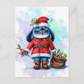 Benny Blue - Santa Postcard Postkarte