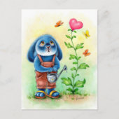 Benny Blue - Wachende Liebe Postkarte (Vorderseite)