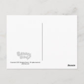 Benny Blue - XO Herzklopfen Postkarte (Rückseite)