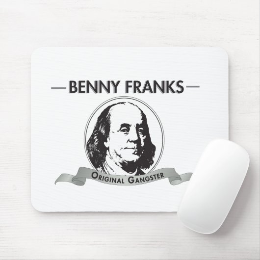 Benny-Frank-Vorlagen-Gangster Mousepad (Mit Mouse)
