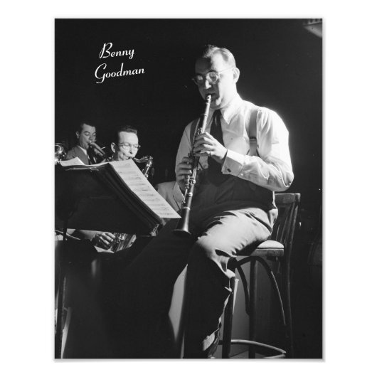 Benny Goodman, Fotodruck (Vorne)