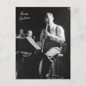 Benny Goodman Postkarte (Vorderseite)