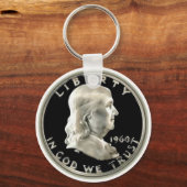 Benny Half Dollar Schlüsselanhänger (Vorderseite)