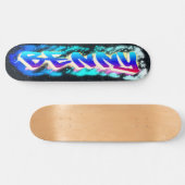 BENNY Personalisiertes, individuelles Graffiti-Ska Skateboard (Horizontal)