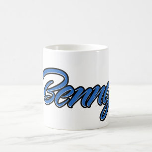 Benny Vorname Name blue Tasse Kaffeetasse