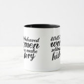 Benommen Frauen Tasse (Zentrum)