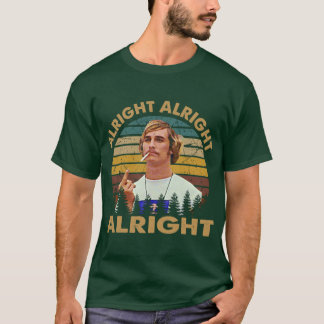 Benommen und verwirrt Retro-Vintage, alles klar Mä T-Shirt