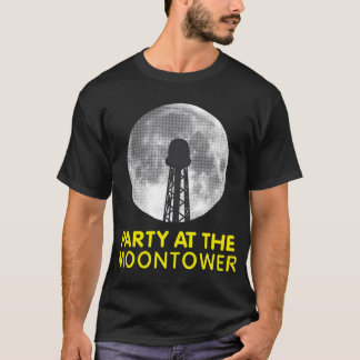 Benommen und verwirrte Party am Mondturm T-Shirt